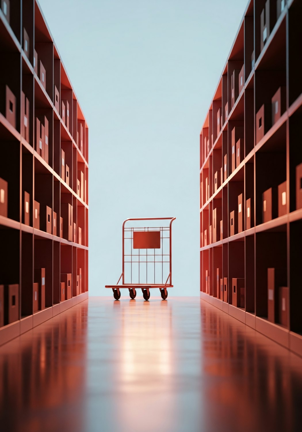 Porównanie zdezorganizowanego biurka i chaotycznych dokumentów z uporządkowaną, cyfrową przestrzenią dysku online, symbolizujące przejście do efektywności.