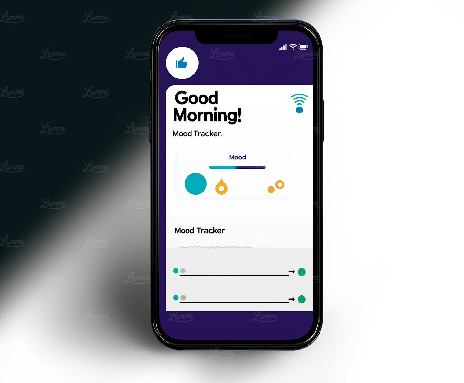 Dynamiczna scena przedstawiająca osobę korzystającą z aplikacji mobilnej do zarządzania swoim zdrowiem, symbolizująca wygodę i dostępność cyfrowej opieki zdrowotnej w 2026 roku.
