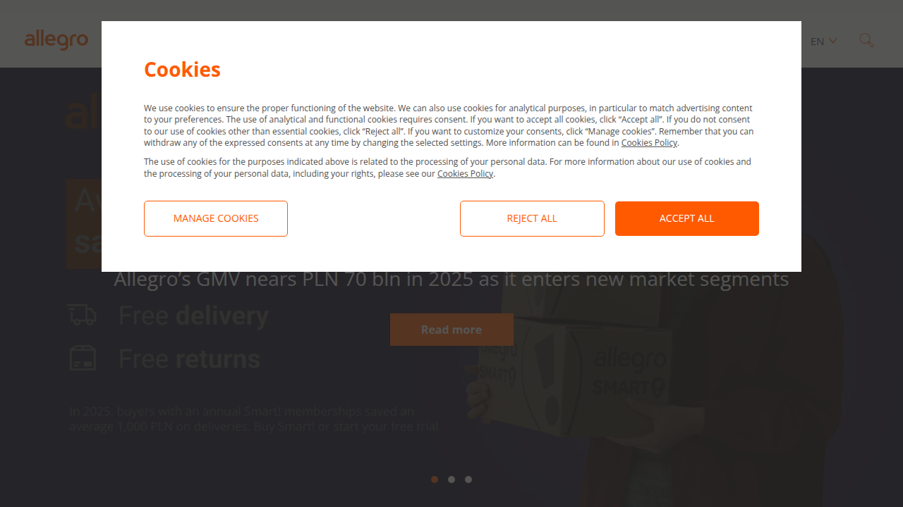 Polska platforma e-commerce Allegro, jeden z liderów rynku, stawia na przyspieszenie wzrostu, co podkreśla potencjał dropshippingu w kraju.
