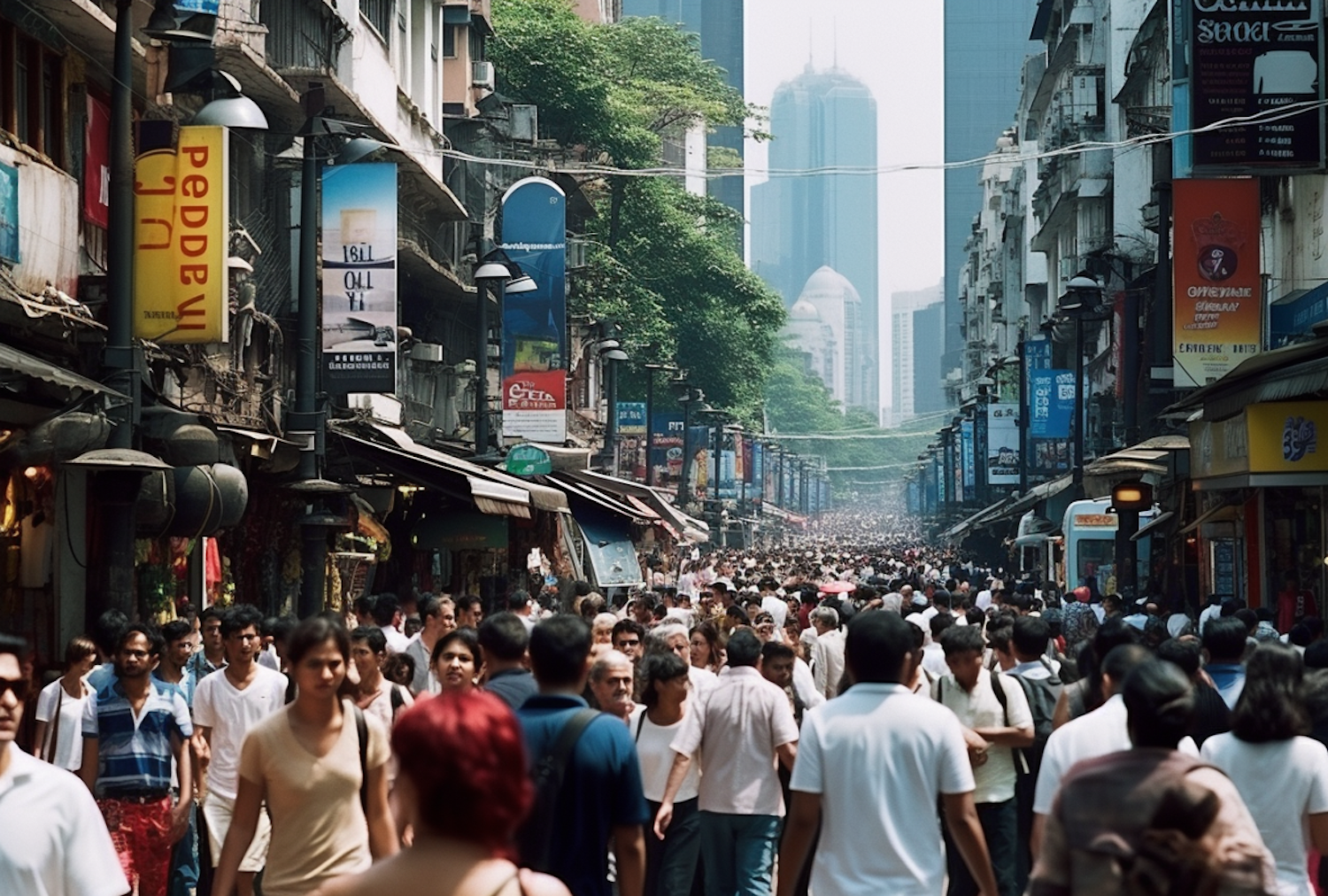 Ruchliwa ulica miejska tętniąca życiem, symbolizująca codzienne wyzwania i możliwości podróżowania po Bydgoszczy.