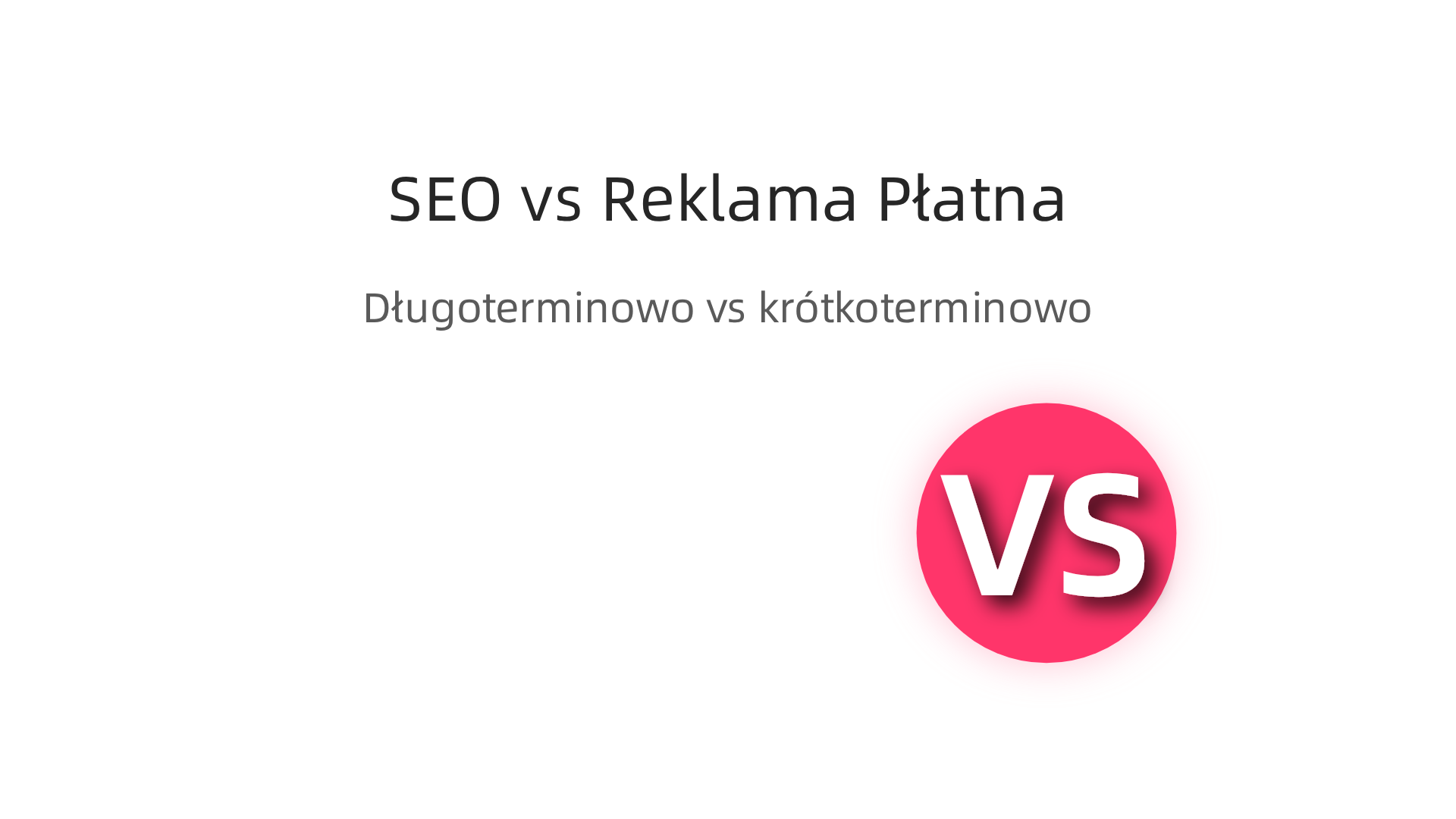 Porównanie efektów płatnych reklam (szybkie, krótkoterminowe) i SEO (długoterminowa widoczność) dla dropshippingu.