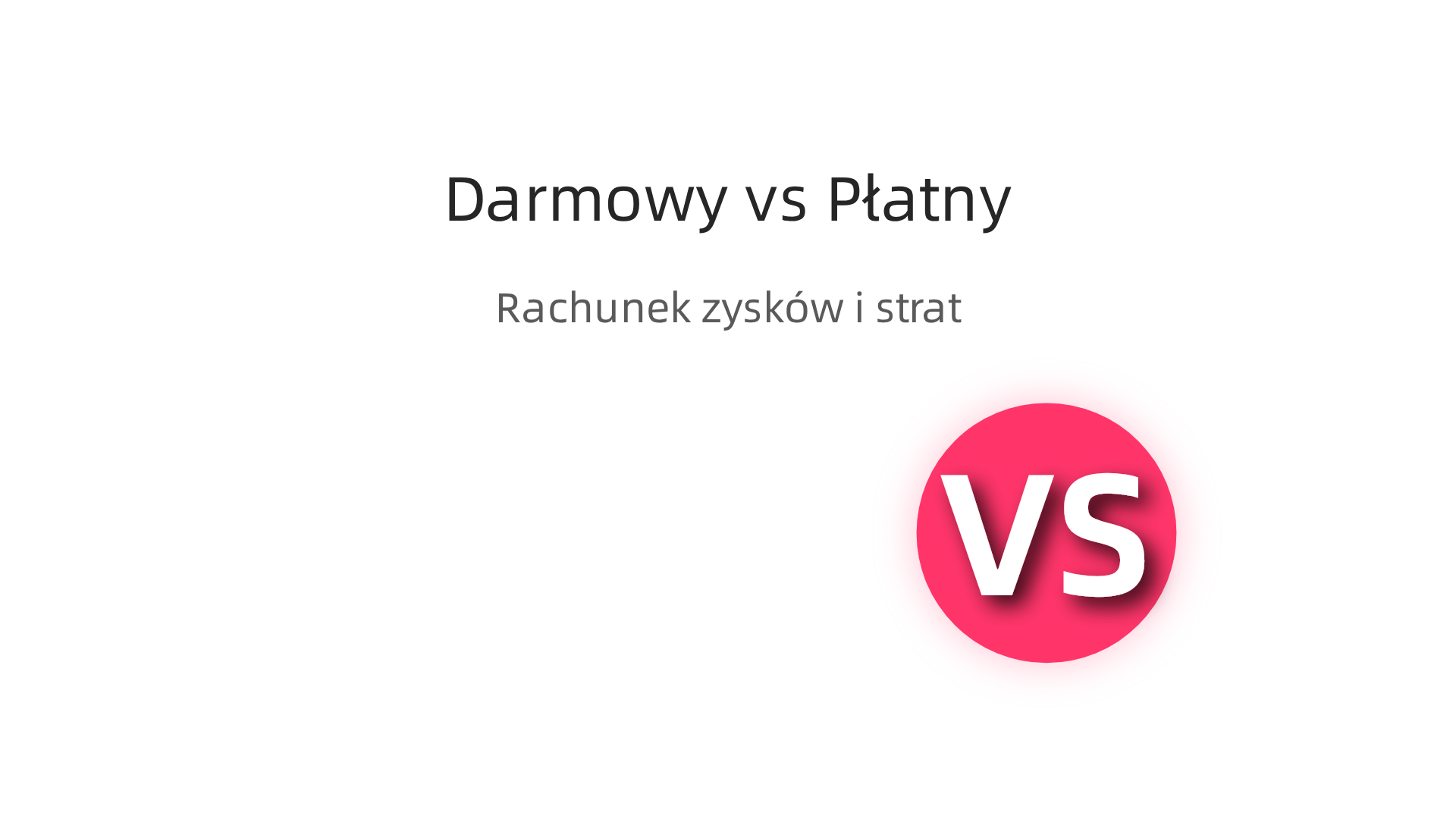 Analiza kosztów i korzyści płynących z używania darmowych vs. płatnych konwerterów MP4, przedstawiająca rachunek zysków i strat dla dropshippera.